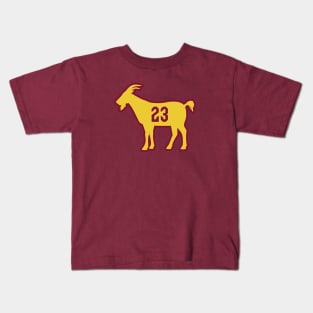 CLE GOAT - 23 - Wine Kids T-Shirt